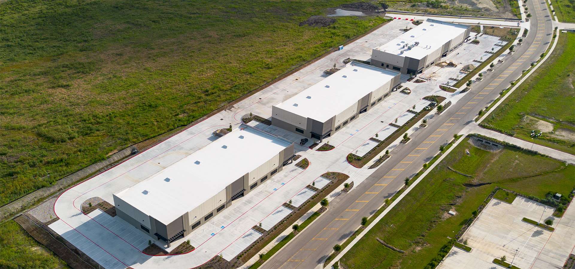 Completed buildings at Kyle Technology Park