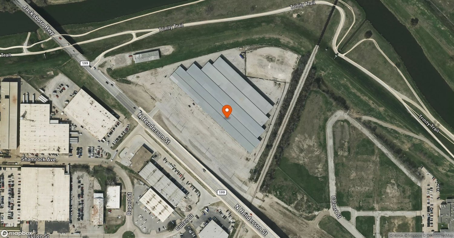 Location reference for the proposed Half Isle redevelopment in Fort Worth