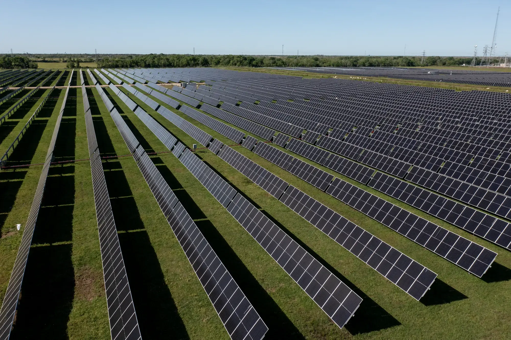Reference photograph: TotalEnergies’ Myrtle Solar Farm, separate from Red Barn Solar