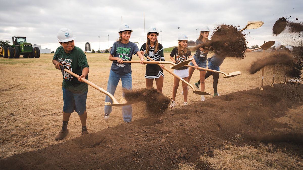 Glenn Middle School groundbreaking: San Angelo ISD.