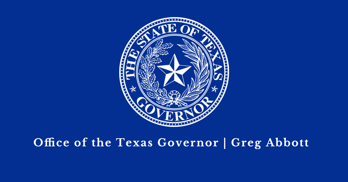 Office of the Texas Governor.