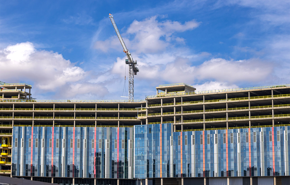 Moody Children’s Hospital under construction