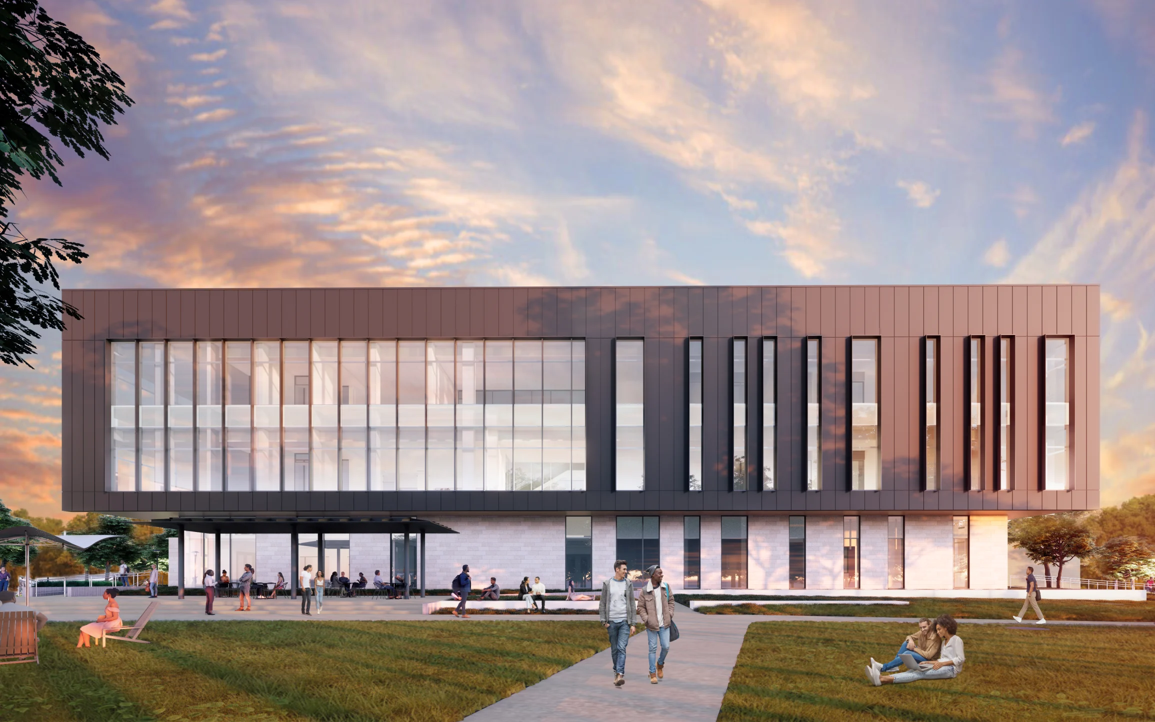 Rendering of the University of Houston Medical Research Building