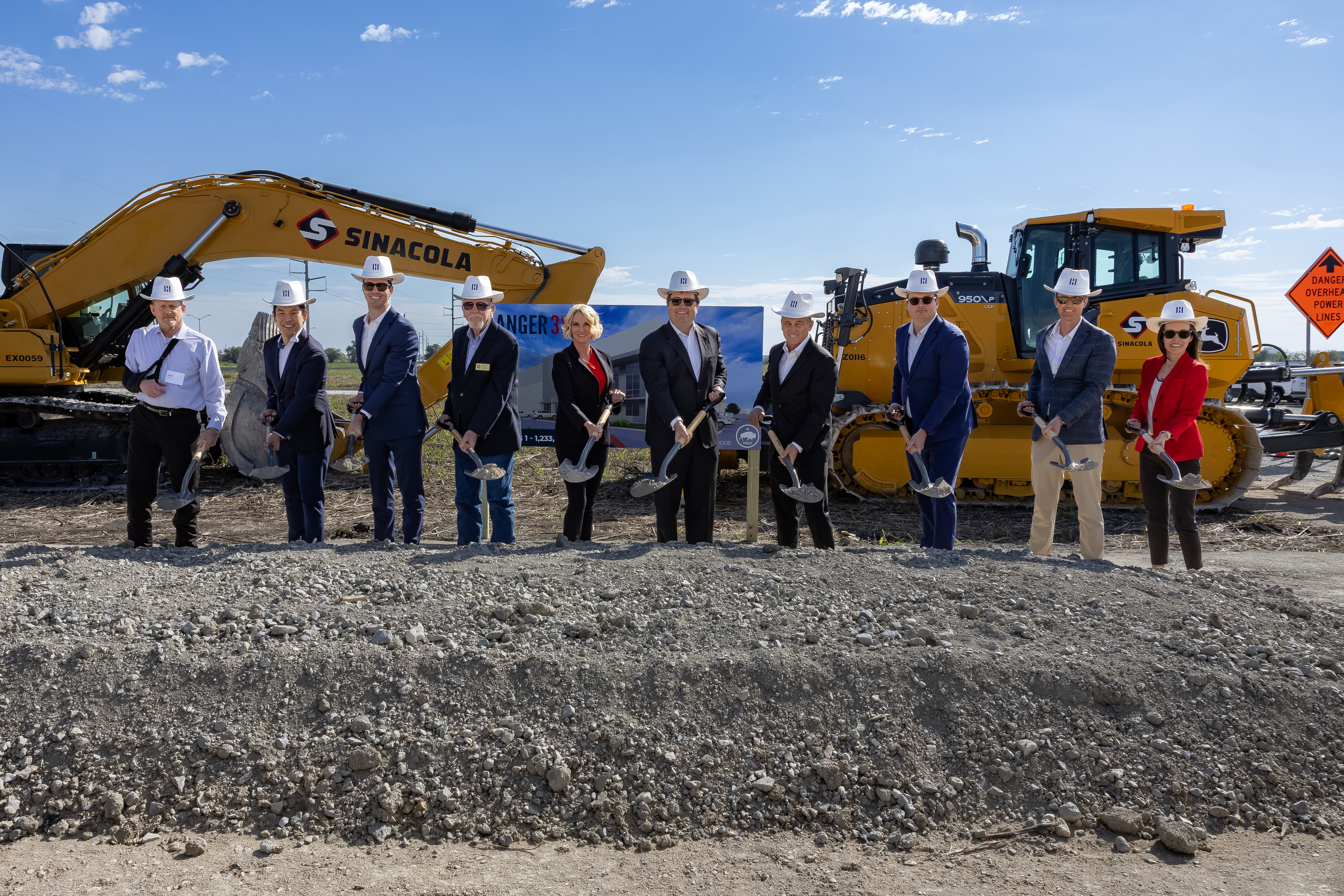 Ranger 35 groundbreaking photograph: Texas General Land Office.