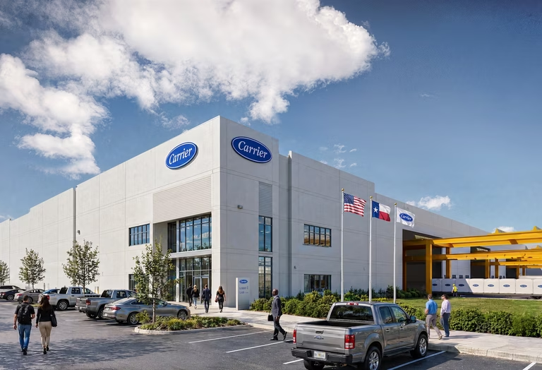 Conceptual Carrier facility rendering: Summit Consultants, Gray AES and Hillwood.