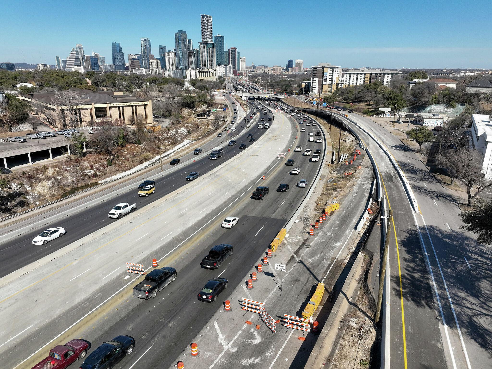I-35 in Austin: photograph.