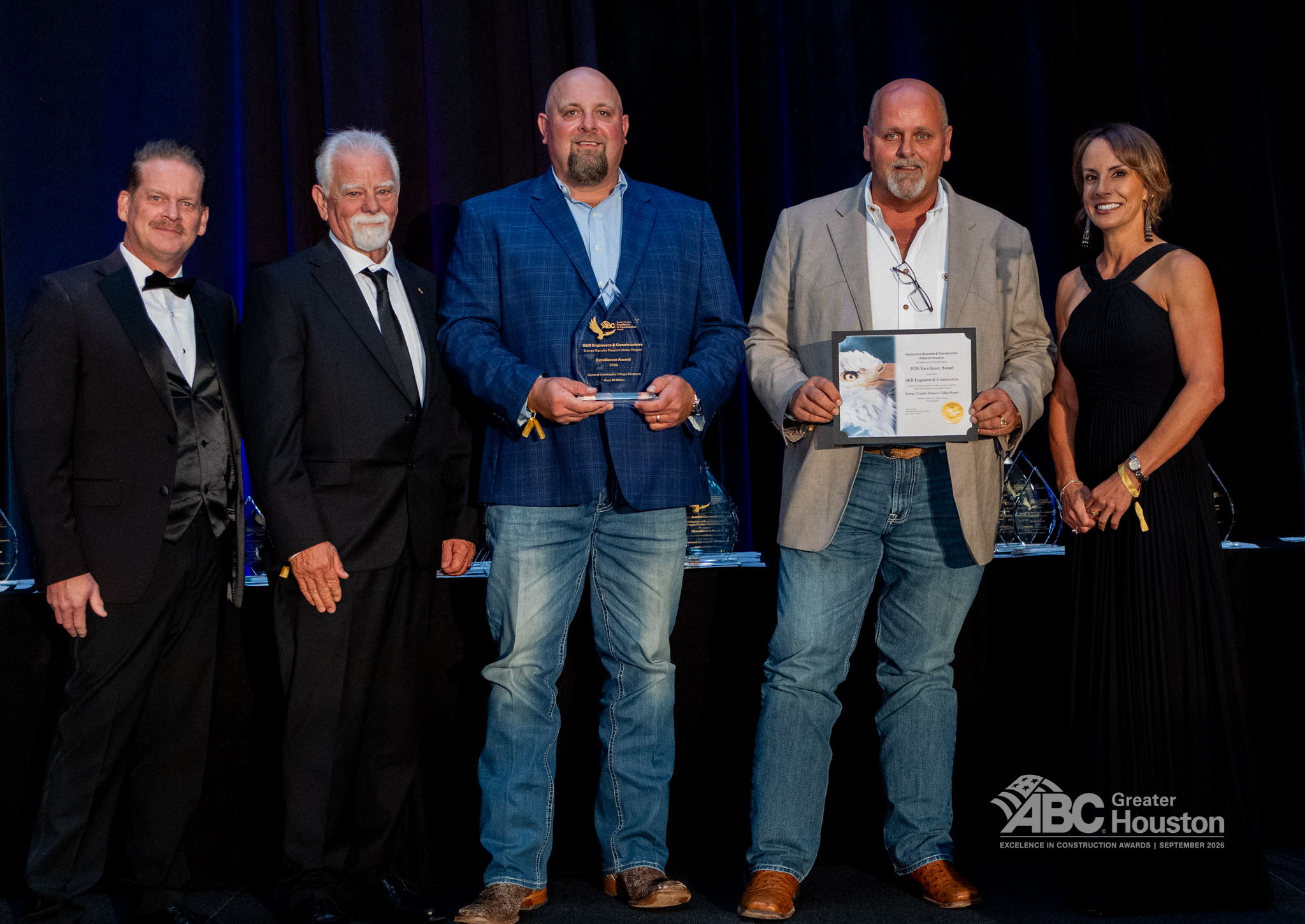 ABC Greater Houston construction excellence award presentation