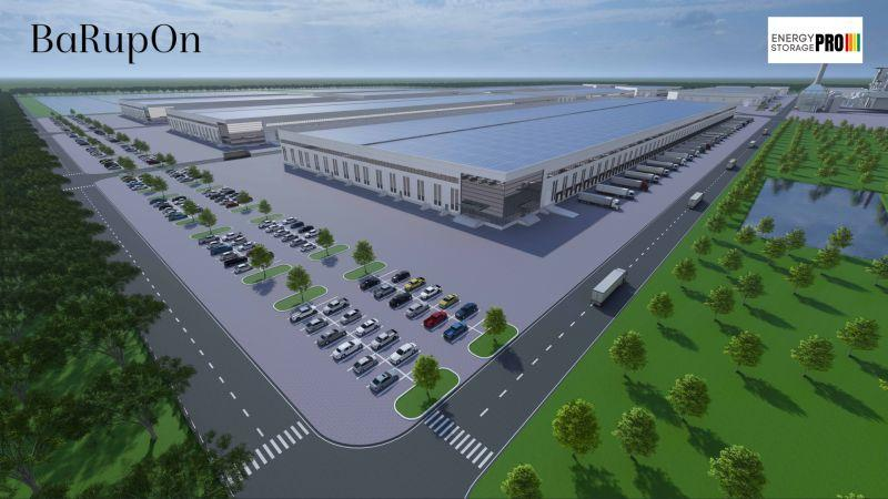 Concept rendering of the Liberty manufacturing campus