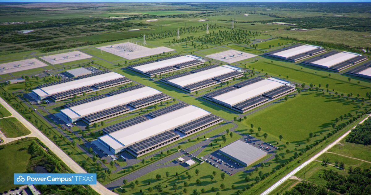 Skybox concept rendering of PowerCampus Texas in Wichita Falls