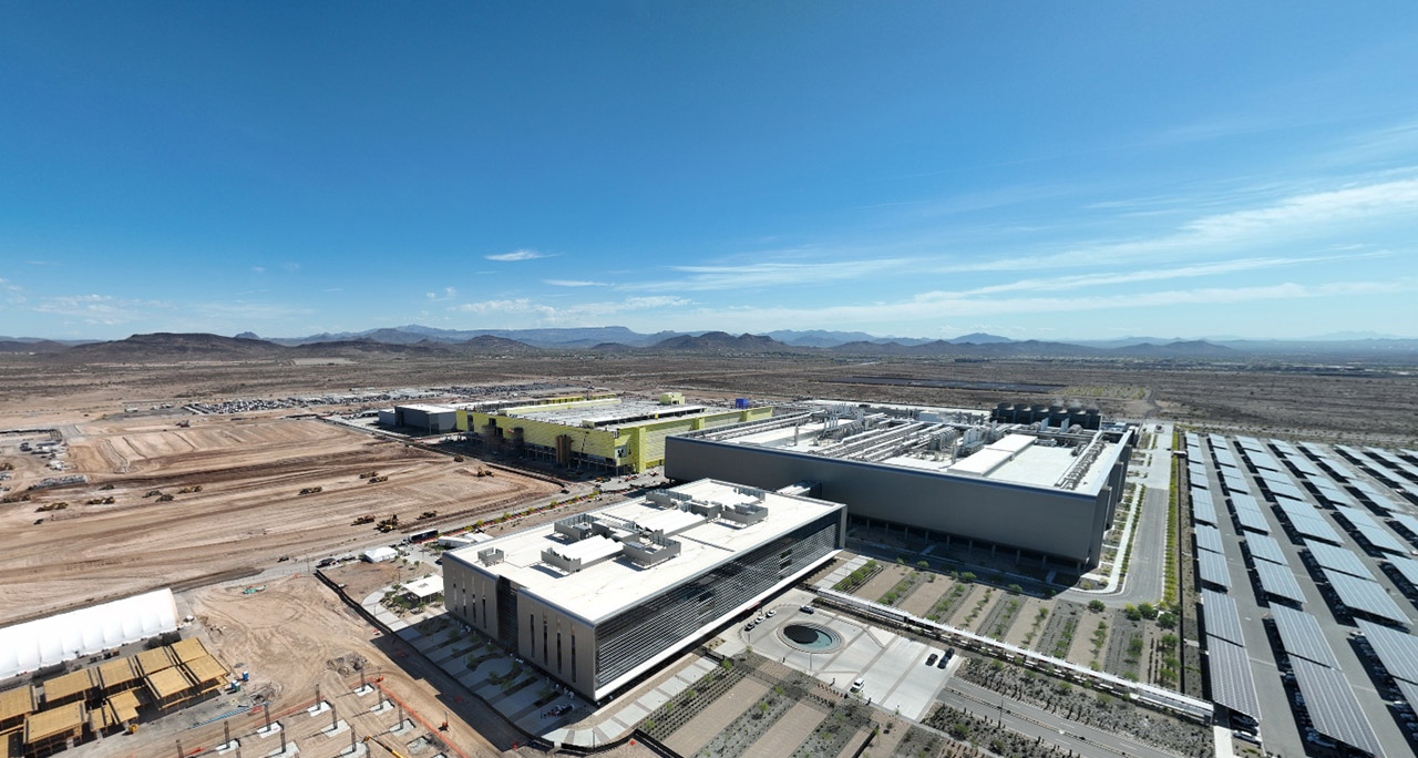 TSMC’s existing semiconductor manufacturing campus in Phoenix, Arizona