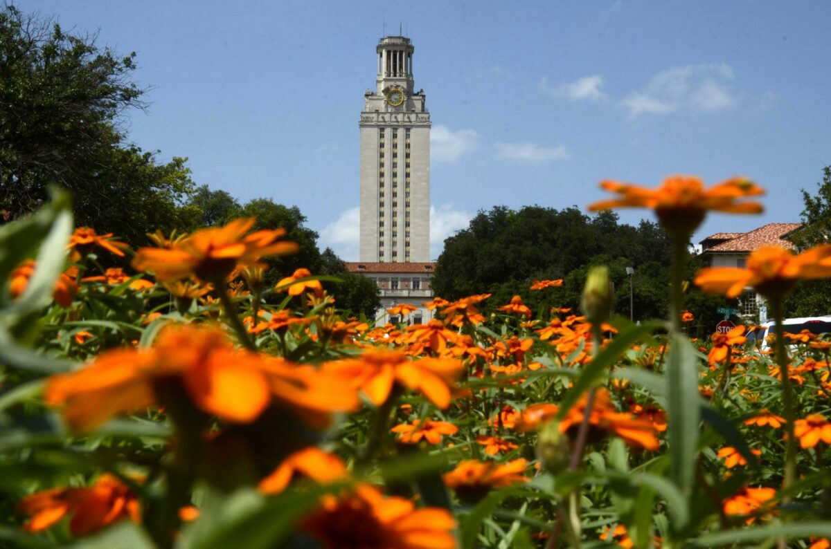 The University of Texas at Austin Tower and campus