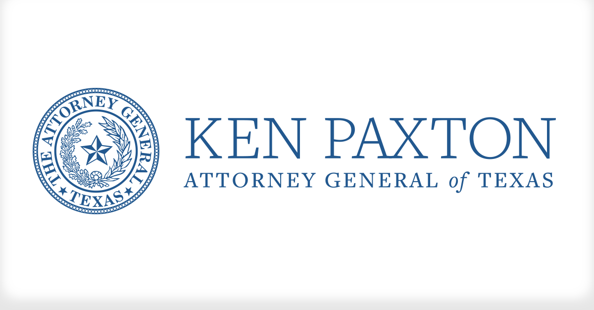 Office of the Texas Attorney General official press graphic