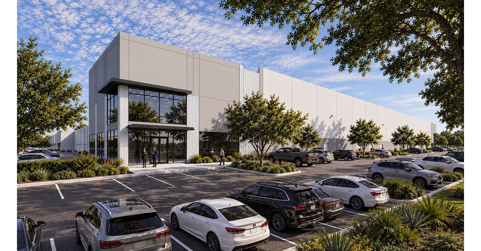Wildcat Distribution Center project rendering supplied by Buchanan Capital Partners